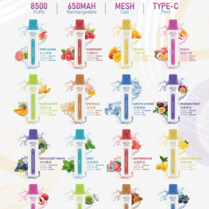 魅嗨MEHA VBar小白條 8500口拋棄式電子煙